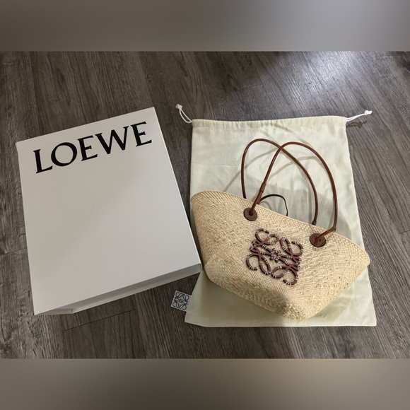 Loewe Handbags - LOEWE Anagram Small Basket Tote NWOT